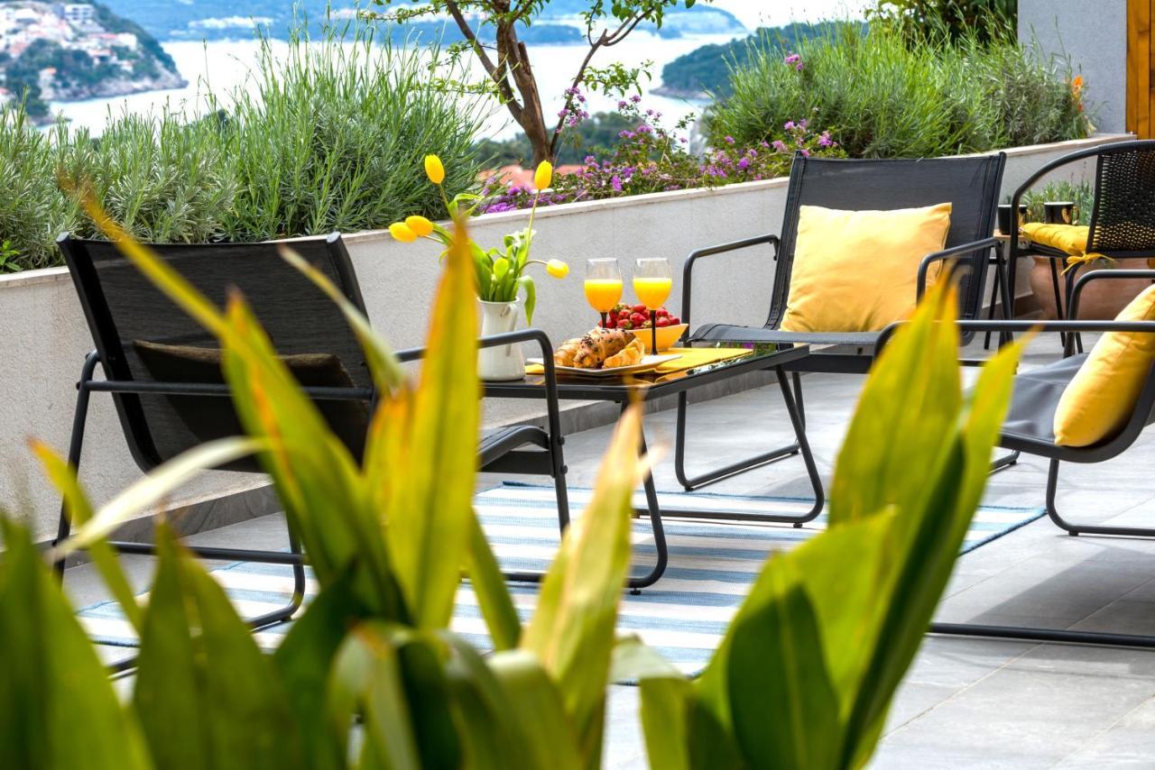 Villa Mardia- Sea View Infinity Pool Built 2023 Zaton  Dış mekan fotoğraf